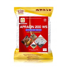 Apracin 200 WS- Đặc trị E.coli, tiêu chảy, sưng phù đầu, co giật