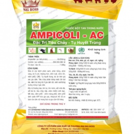 Ampicoli Ac – Đặc trị tiêu chảy, tụ huyết trùng – Thuốc thú y chất lượng số 1 Việt Nam