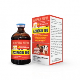 AZIROCIN 100 – Đặc trị viêm phổi, ho suyễn, hen khẹc, tụ huyết trùng, e.coli, bại huyết