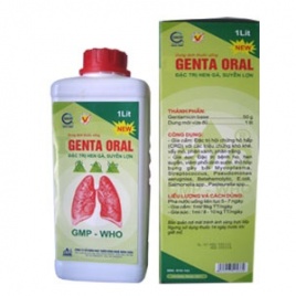 Đặc trị hen gà, suyễn lợn - GENTA ORAL