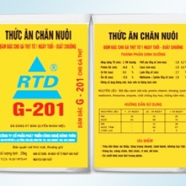 Đậm đặc cho gà từ 1 tuổi đến xuất chuồng G201