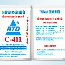 Hỗn hợp cho cút hậu bị từ 1 - 35 ngày tuổi - C411