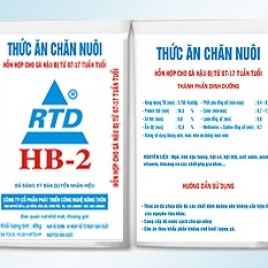 Hỗn hợp cho gà hậu bị 7 - 17 tuần tuổi - HB 2