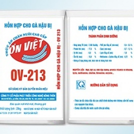 Hỗn hợp cho gà hậu bị OV-213