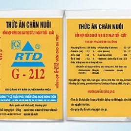 Hỗn hợp cho gà thịt từ 21 ngày tuổi - xuất bán. G212