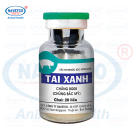 VẮC XIN TAI XANH( NHƯỢC ĐỘC ĐÔNG KHÔ )