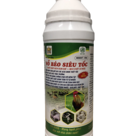 VỖ BÉO SIÊU TỐC – Vỗ béo, thúc tăng trọng trước khi xuất bán. Giảm chi phí thức ăn.