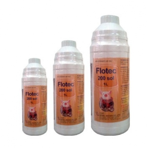 Đặc trị E.coli, thương hàn, ghép với hô hấp - FLOTEC 200 sol