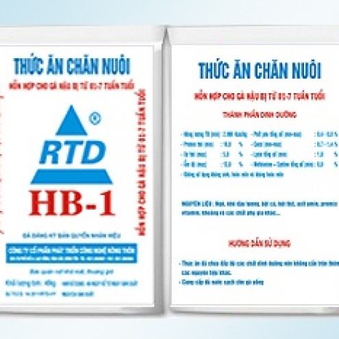 Hỗn hợp cho gà hậu bị từ 1 - 7 tuần tuổi - HB1