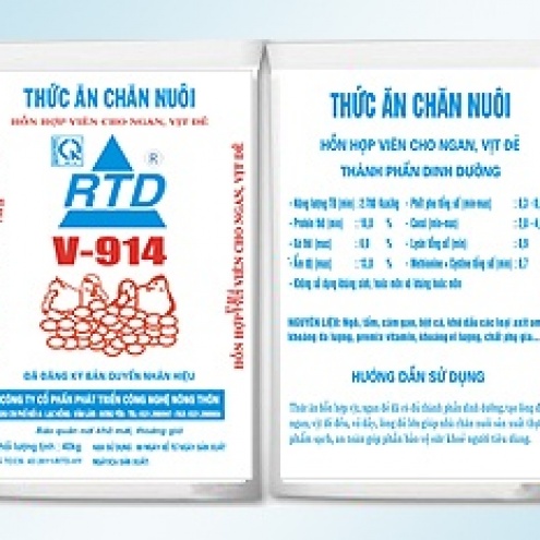 Hỗn hợp cho vịt , ngan đẻ V-914