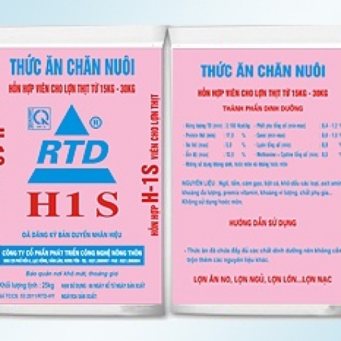 Hỗn hợp viên cho Lợn từ 15 - 30 kg H1 S