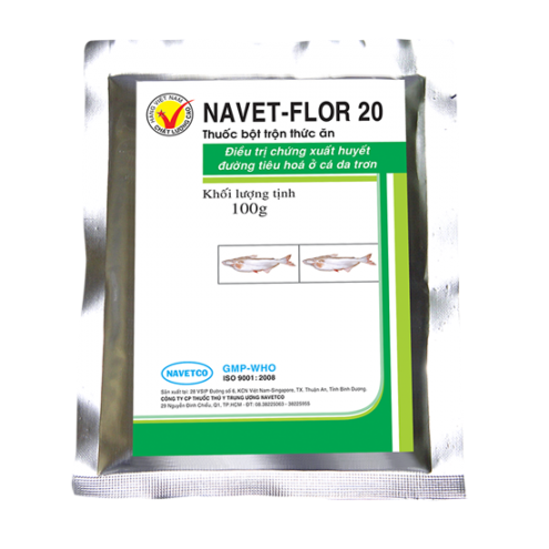 NAVET - FLOR 20( Thuốc bột trộn thức ăn )