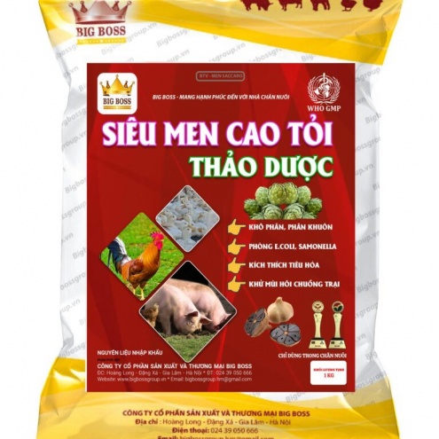 Siêu men cao tỏi thảo dược – Vật nuôi tiêu hóa tốt hơn, chất lượng số 1