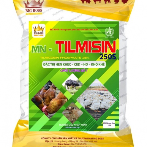 Timisin 250 – Đặc trị hen khẹc – CRD – Ho – Khò khè